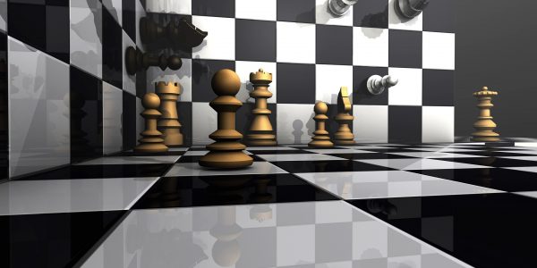 3d-schach Werbemaßnahmen 3D Renderings
