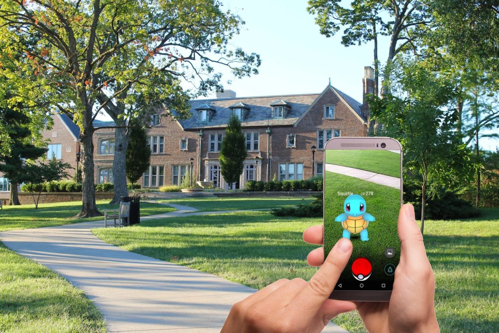 pokemon Augmented Reality in China