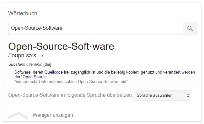 open source software